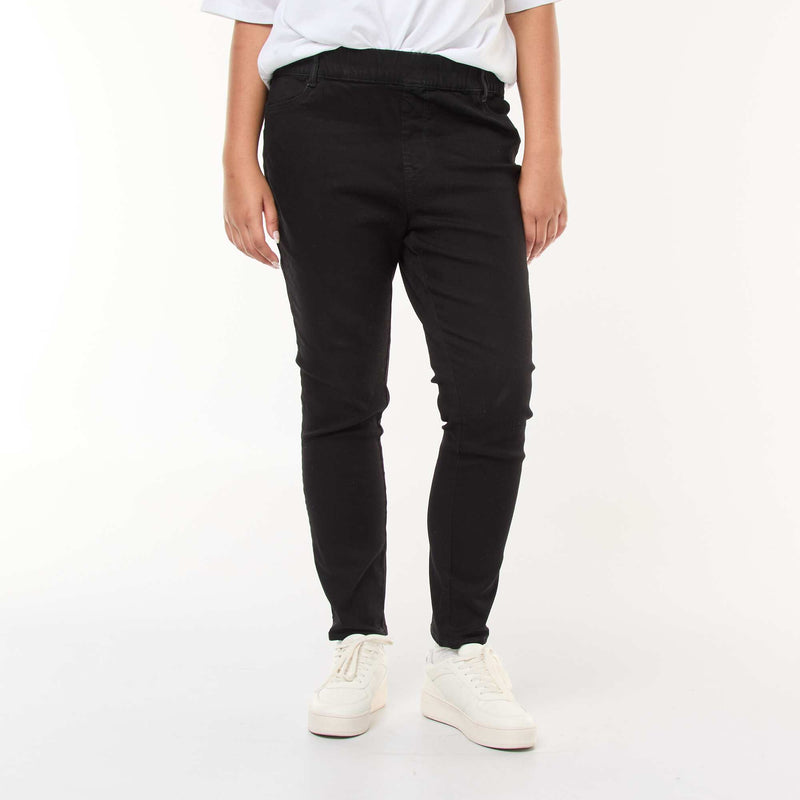 Jegging taille haute regular stretch