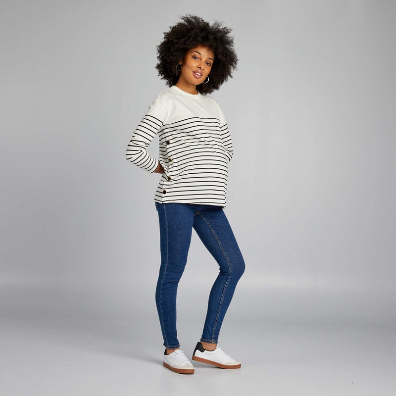 Jegging grossesse avec bandeau