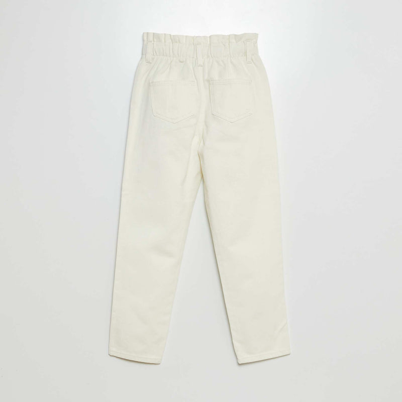 Jean mom paperbag