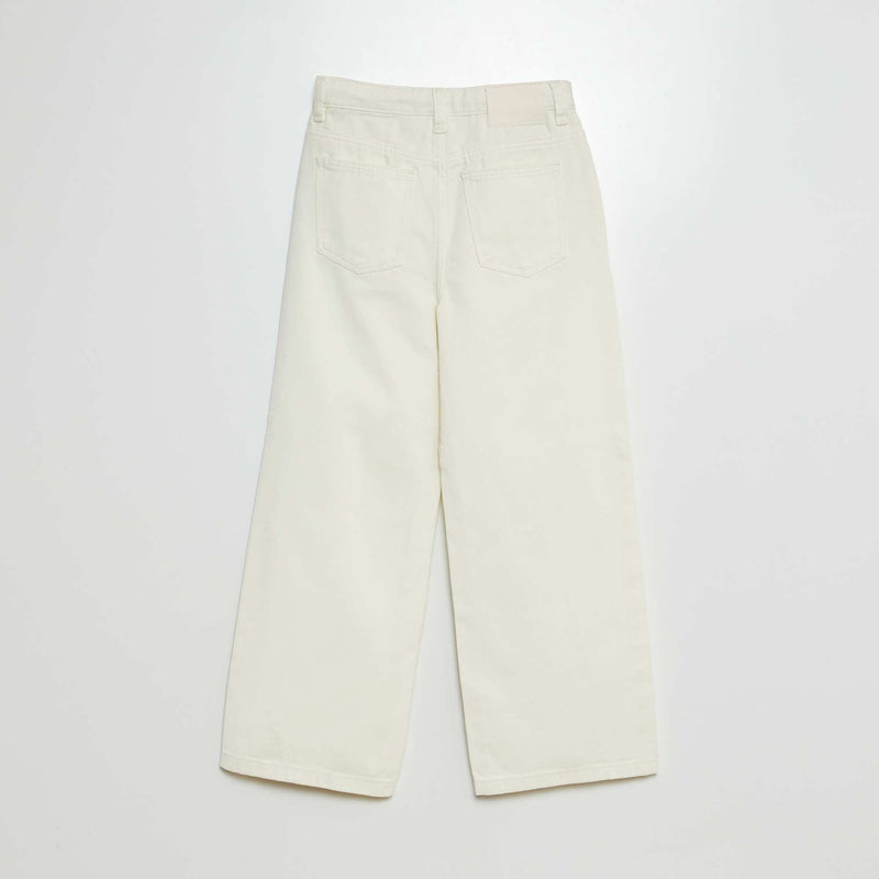 Pantalon wide leg