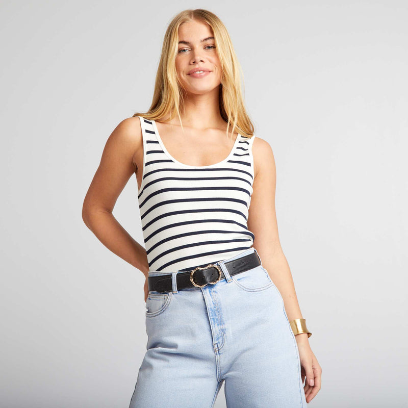 Rayé marine