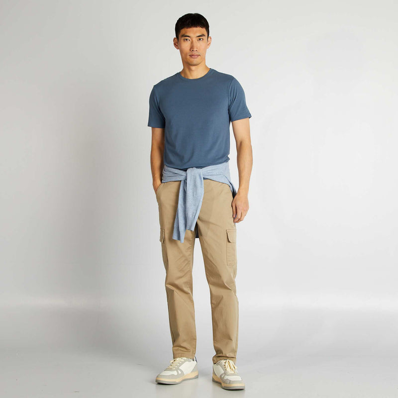 Tee-shirt uni - Slim fit