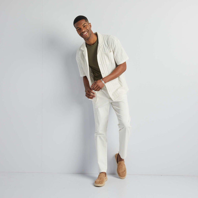 Tee-shirt uni - Slim fit