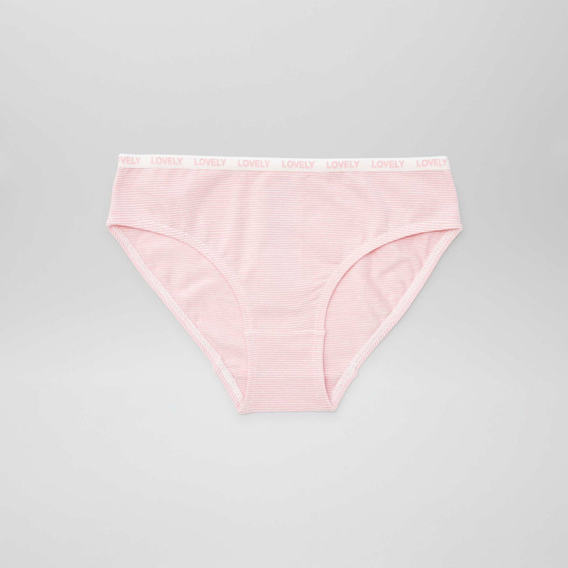 Lot de 4 culottes imprimées