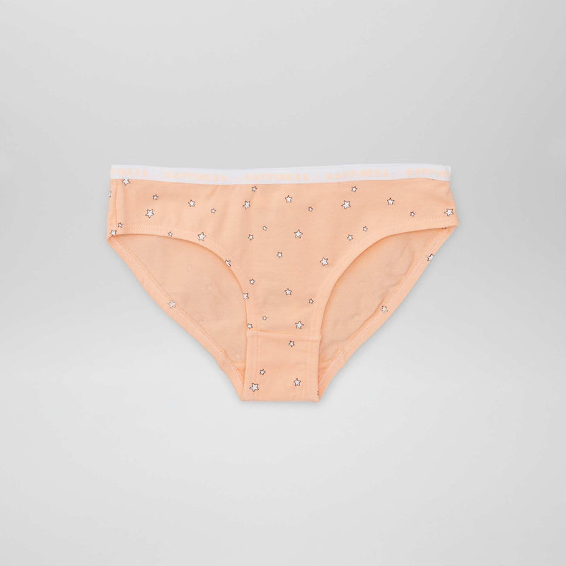 Lot de 4 culottes imprimées