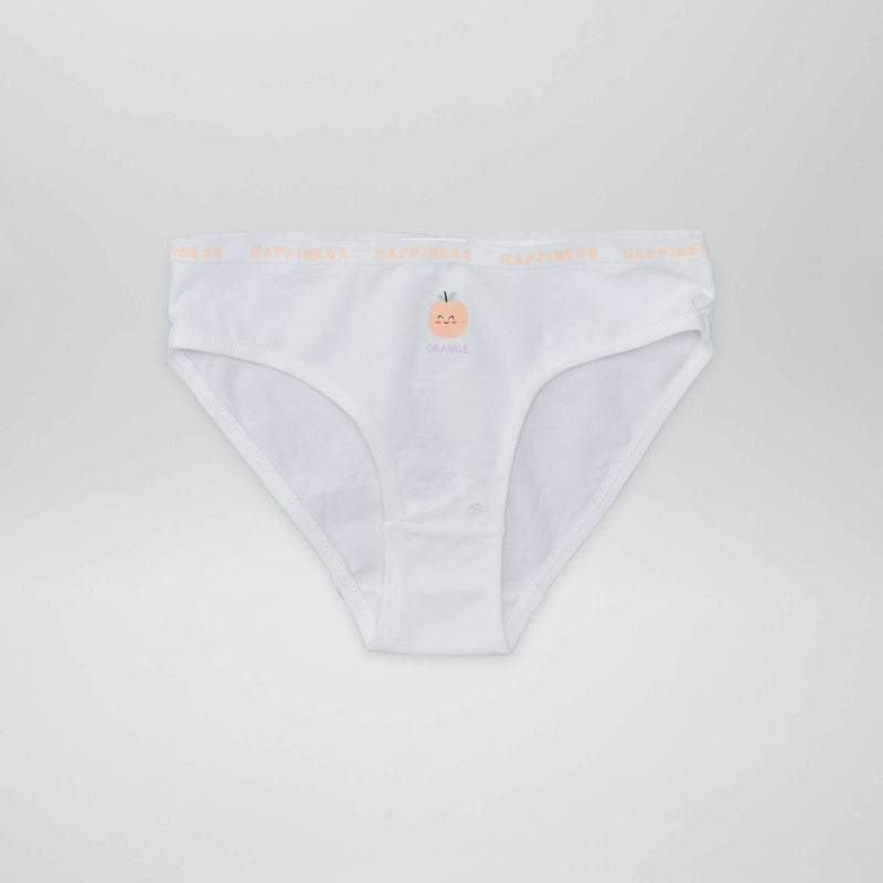 Lot de 4 culottes imprimées