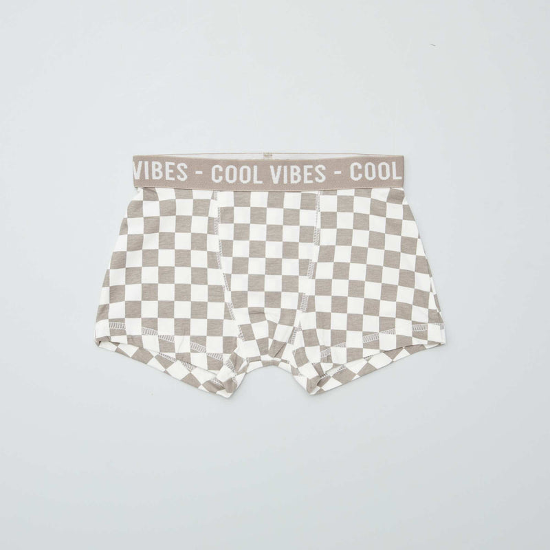 Lot de 3 boxers stretch