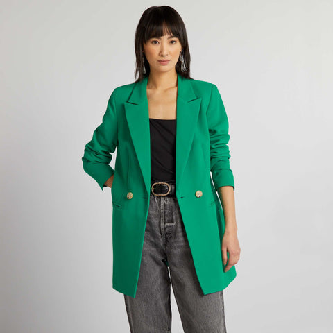 Veste longue de tailleur