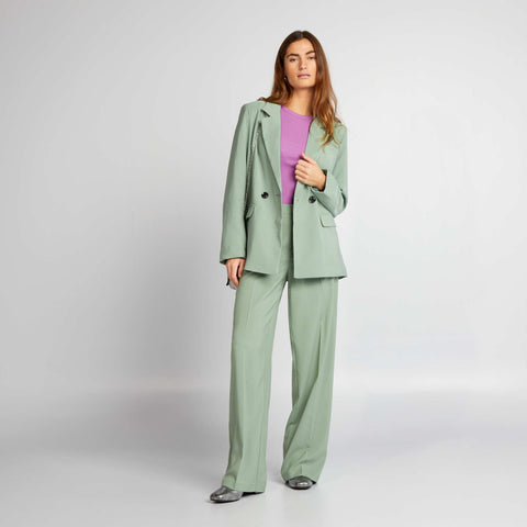 Veste de tailleur longue