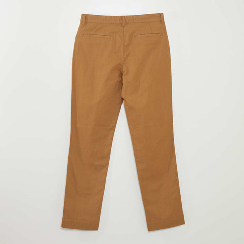 Pantalon chino droit