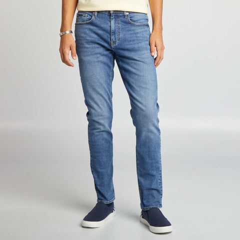 Pantalon denim slim à 5 poches