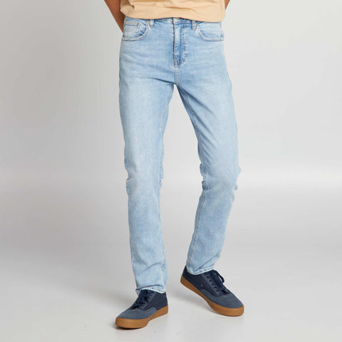 Pantalon denim slim à 5 poches