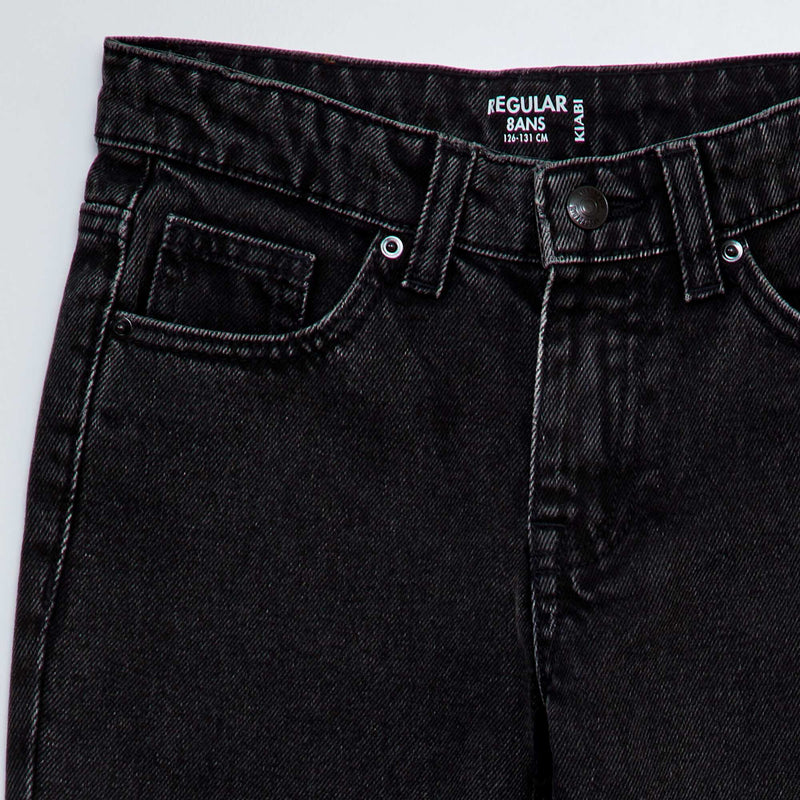 Jean droit à 5 poches