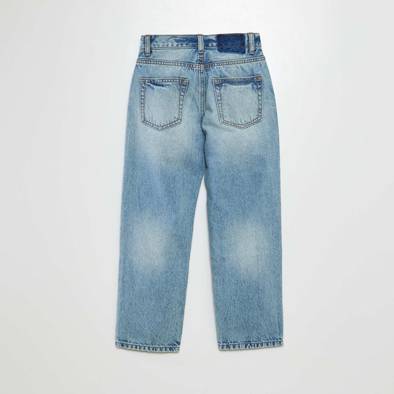 Jean droit à 5 poches