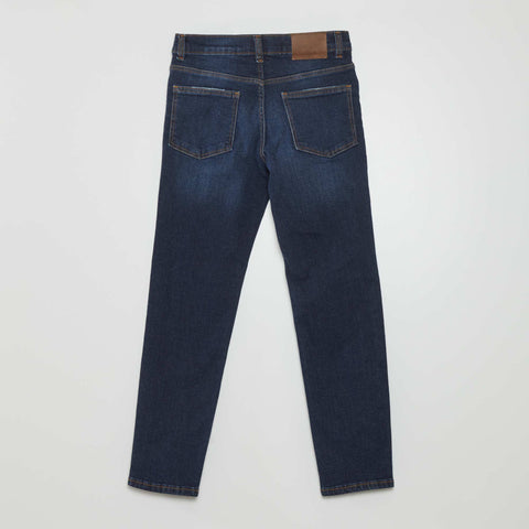 Jean slim taille ajustable