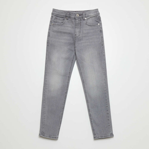 Jean slim taille ajustable