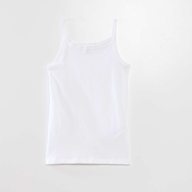Lot de 3 débardeurs coton