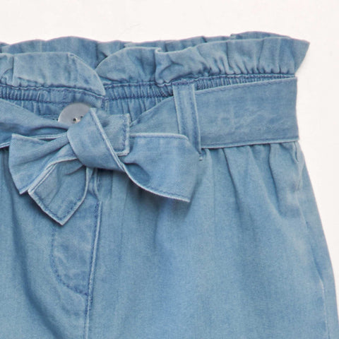 Short en denim