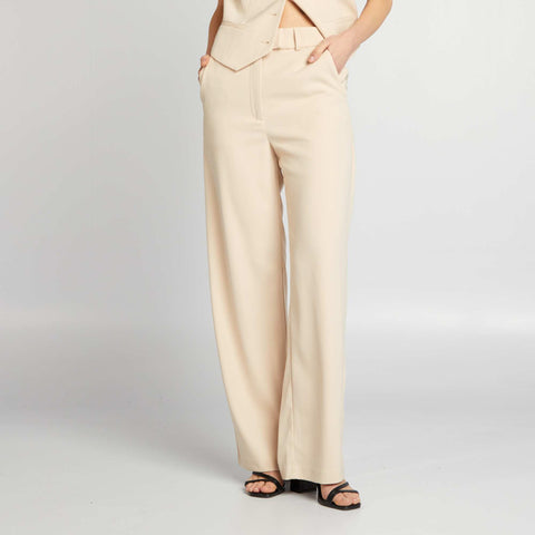 Pantalon de tailleur fluide