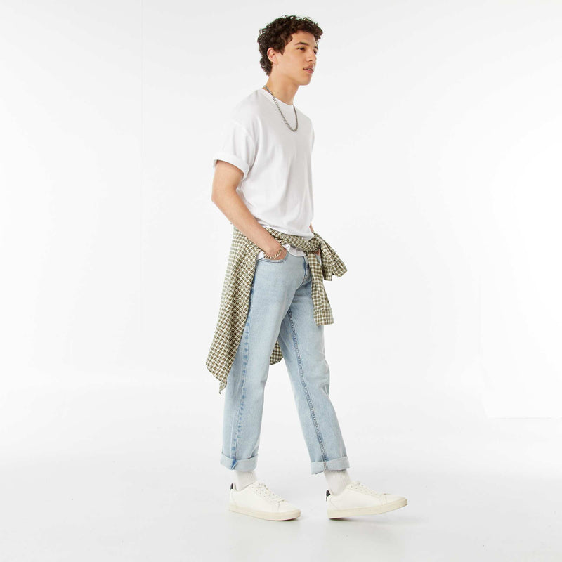 T-shirt col rond en coton