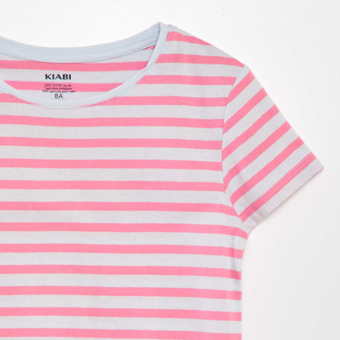 T-shirt imprimé marinière