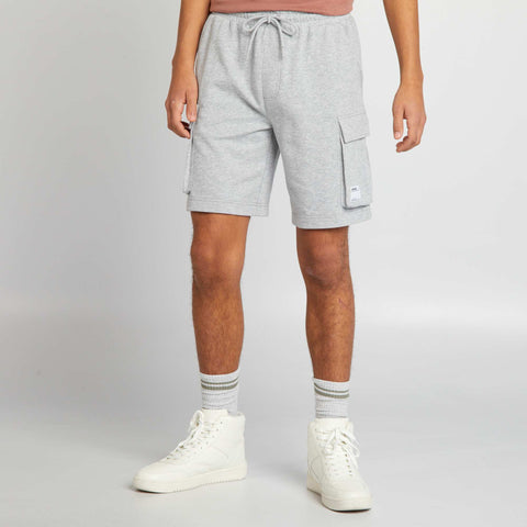 Short en coton multipoche