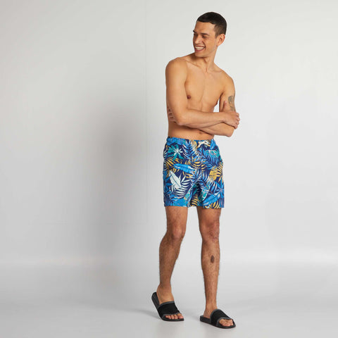 Short de bain avec imprimé