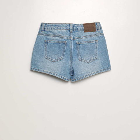 Short en jean classique