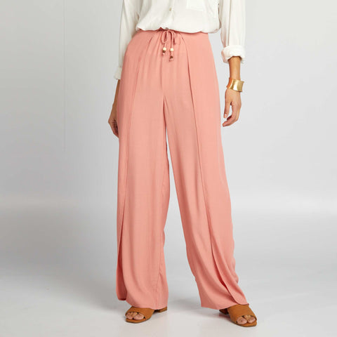 Pantalon large fluide