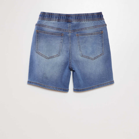 Bermuda en jean stretch