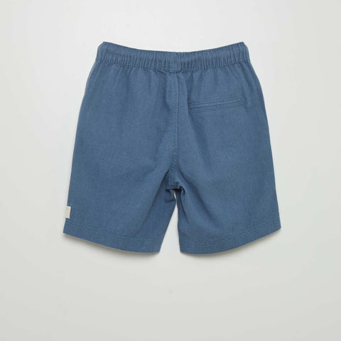 Short en lin uni