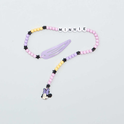 Pinces clic clac avec perles 'Disney'