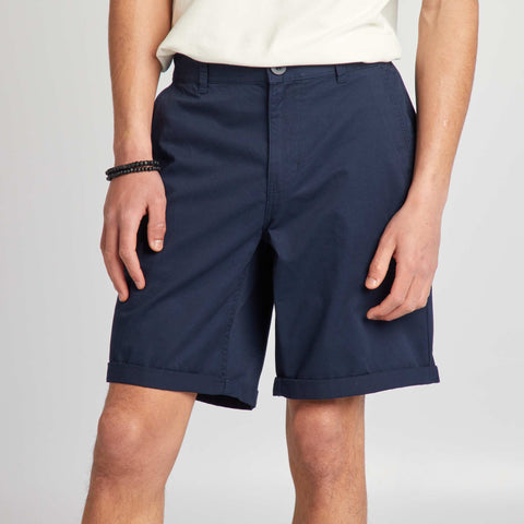 Short chino droit