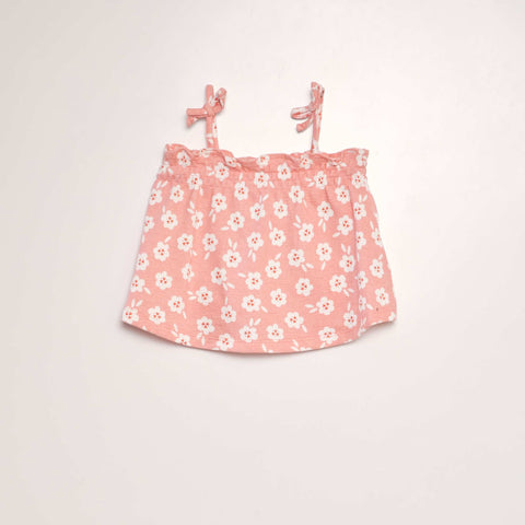 Ensemble short + débardeur imprimé - 2 pèces