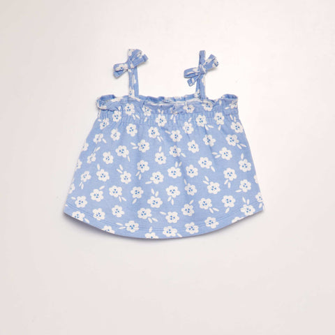 Ensemble short + débardeur imprimé - 2 pèces