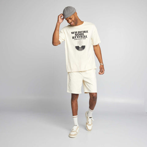 Bermuda style jogger uni