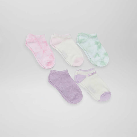 Lot de 5 chaussettes fantaisies