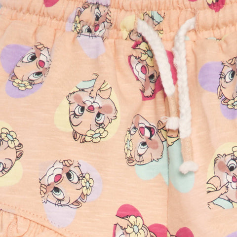 Short en jersey 'Disney' avec base volantée