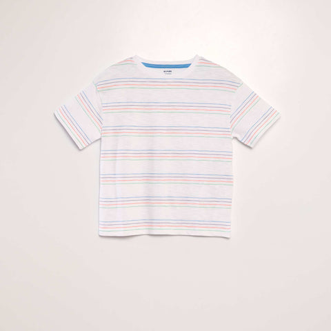 Blanc multicolore