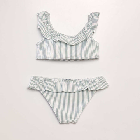 Maillot de bain rayé - 2 pièces