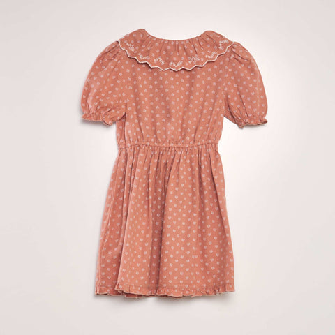 Robe style rétro en lin
