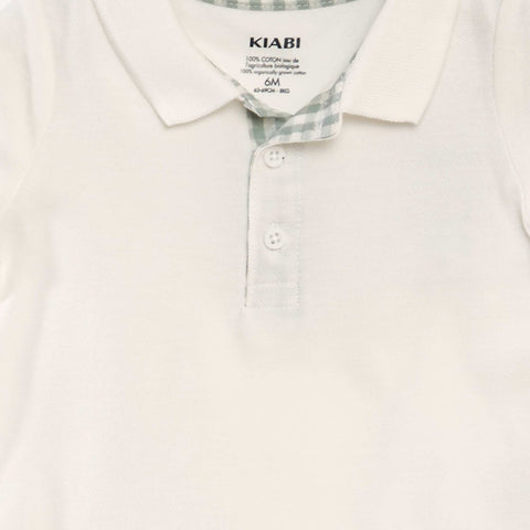 Polo en piqué de coton