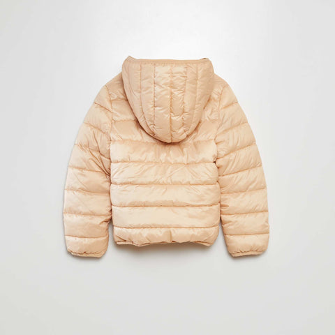 Doudoune matelassée avec capuche