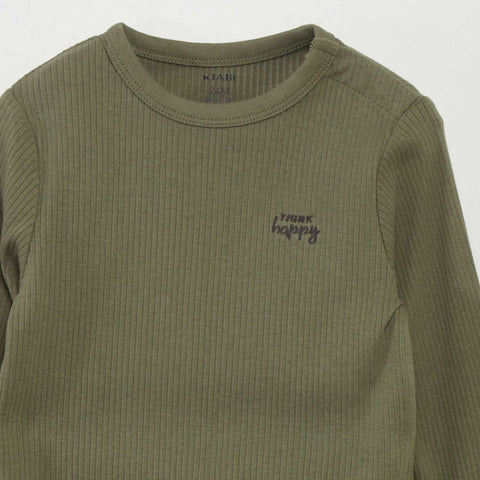 Ensemble pyjama côtelé évolutif - 2 pièces