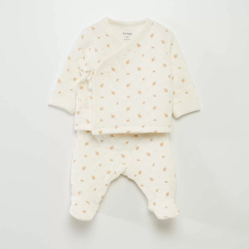 Pyjama 2 pièces matelassé