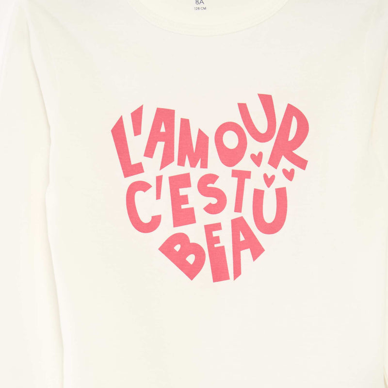 Ensemble pyjama t-shirt + pantalon - 2 pièces