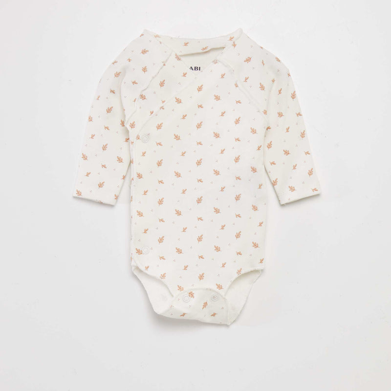 Ensemble body + pantalon avec pieds + bonnet