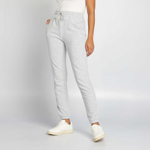 Jogging uni en molleton fin