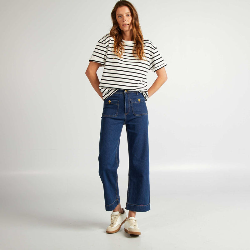 T-shirt oversize à col rond