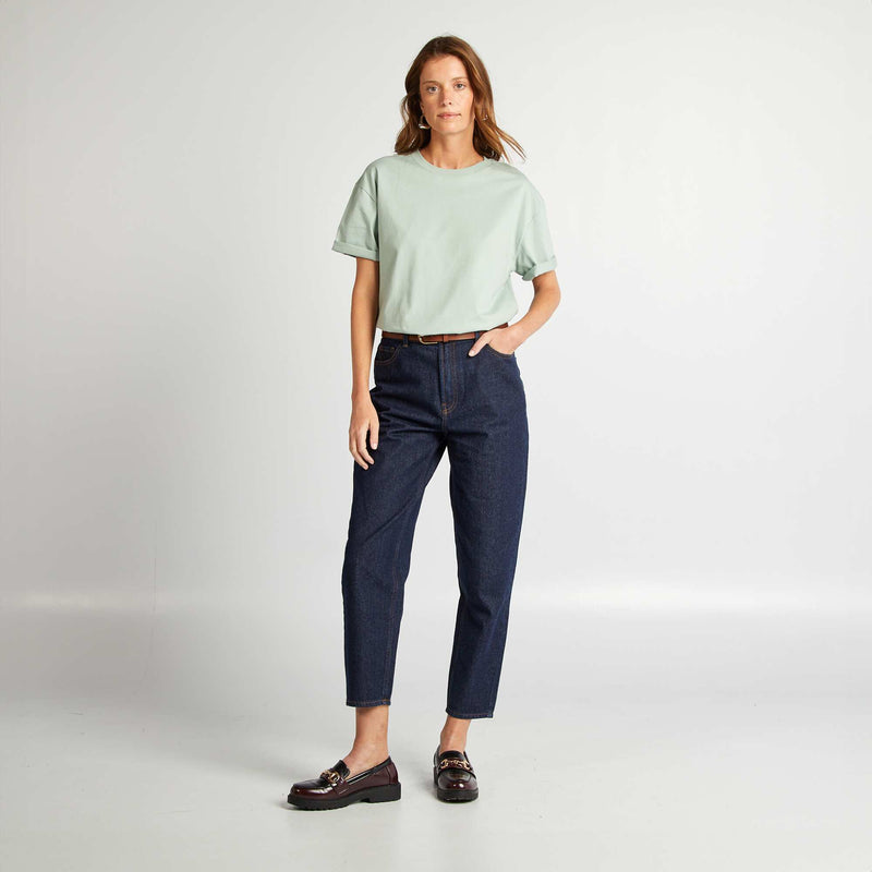 T-shirt oversize à col rond